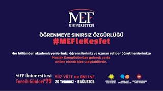 MEF Üniversitesi Reklam Filmi 2023