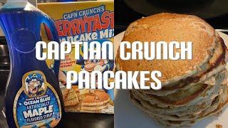 Captain Crunch Pancakes | Cook Breakfast with Me | Vlogmas Day 16