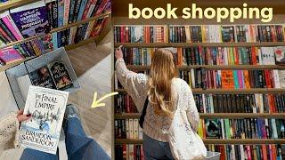 Book shopping vlog  Book store & huge 16+ book haul!