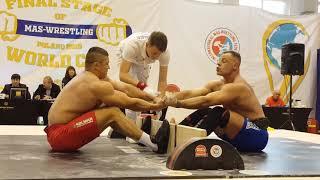 Mas-wrestling World Cup 2019, Men 105 kg, Kyrgyzstan vs Hungary