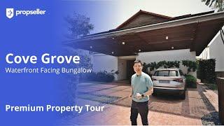 Gorgeous Waterfront Facing Bungalow Located At Sentosa Cove! | Propseller Property Tours