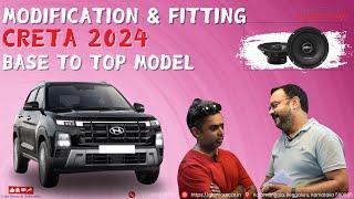 CRETA 2024 MODIFIED BASE TO TOP MODEL IN BANGALORE WITH ALL PREMIUM & GENUINE ACCESSORIES9986031792