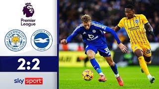 Leicester rettet Remis | Leicester City - Brighton & Hove Albion | Highlights - Premier League 24/25