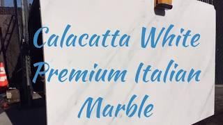 Calacatta White Marble Video - CSMG