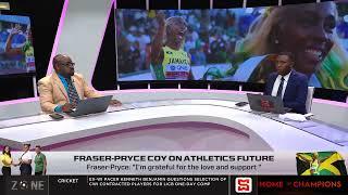 Shelly-Ann Fraser-Pryce coy on athletics future | SportsMax Zone