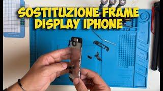 IPhone 7 bezel display replacement  #display #iphone #albinorifici