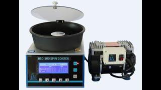 BSC-100 Spin Coater - MicroNano Tools Together with HP-200 Hot Plate