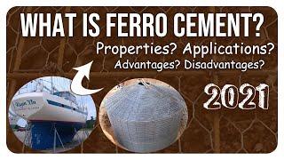 What is Ferrocement? Properties, Applications, Advantages, and Disadvantages || Civilogy