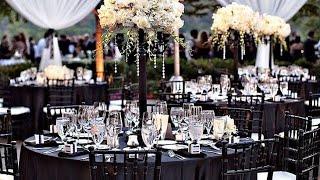 Black  Colour Theme Party Decorations ideas.