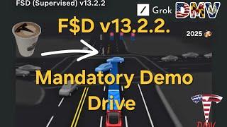 Farewell to Driving V13 is here Tesla FSD First Impressions - Hw4 v13.2.2