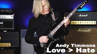 Andy Timmons "Love Is Greater Than Hate" Live In The Studio Performance