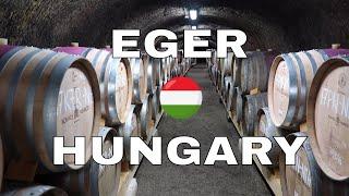 Tasting Hungarian Wine in Eger, Hungary