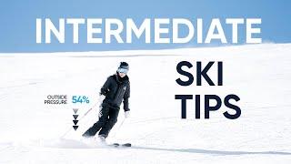 1 DAY INTERMEDIATE SKI TRANSFORMATION | 3 Drills to improve your Carv Ski:IQ