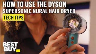 Controls on the Dyson Supersonic Nural Hair Dryer – Tech Tips from Best Buy