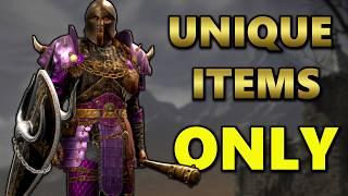 Can I Beat Diablo 2 With Only Unique Items?