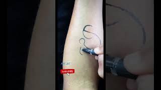 Mother's love️tattoo#shorts #youtubeshorts #mom #viral #love #trending #art #tattoo #artist