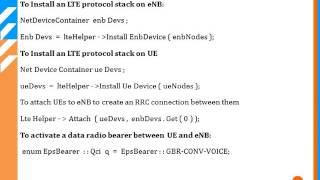 NS3 LTE SIMULATION