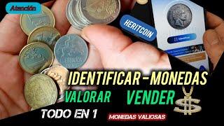 Vender Identificar y Tasar MONEDAS Con Heritcoin #coleccionismo