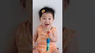 Ep.2 Mommy ask you a question #aylazhong #funnybaby #funnyshorts #1yearold #cutebabyfunny