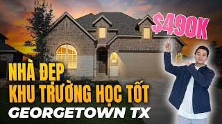 Tiết lộ căn nhà đẹp ở khu TRƯỜNG HỌC TỐT, gần TRUNG TÂM Georgetown, TX | AUSTIN