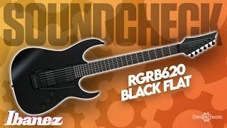 SOUNDCHECK Ibanez RGRB620, Black Flat | Gear4music Guitars