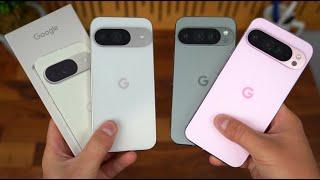 Google Pixel 9 Unboxing: Pixel 9 vs 9 Pro Camera Comparison!