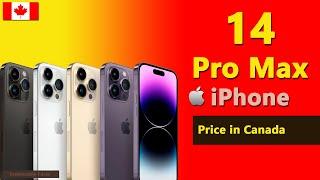 Apple iPhone 14 Pro Max price in Canada