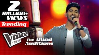 Shemil Clinson | En Jeevan | Blind Auditions | The Voice Teens Sri Lanka