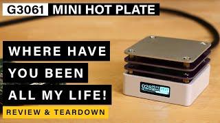 G3061 Mini Hot Plate ⭐ PD65W ⭐  350ºC/662ºF