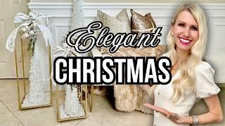 *ELEGANT CHRISTMAS DECOR* HUGE DIY ORNAMENTS That'll IMPRESS!