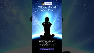 Celebrating the 11th International Yoga Day #internationalyogaday2025 #thegateforam #gateforumkanpur
