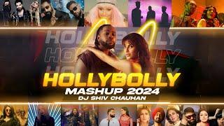 HollyBolly Mashup 2024 - Dj Shiv Chauhan | Best Of Hollywood & Bollywood Songs | Party Songs Mix