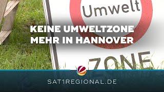 Keine Umweltzone mehr in Hannover: Autos ohne grüne Plakette können wieder fahren