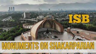 Monuments on Shakarparian Islamabad || شکرپڑیاں پر تاریخی یادگاریں