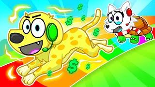 Spending $100,000 to Be The FASTEST ANIMAL in Roblox!