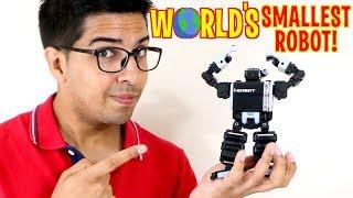 Unboxing & Let's Play - I-SOBOT - WORLD'S SMALLEST Humanoid Robot! - Review Toy like Cozmo!