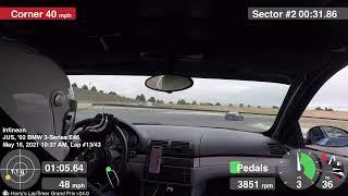 Speed Ventures @ Sonoma Raceway 1:55.925 Lap | BMW E46 M3 |