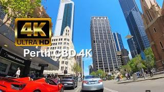 Explore Perth CBD: A Stunning 4K Ultra HD Driving Tour