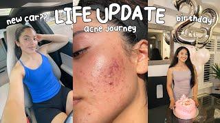 Workout With Me + LIFE UPDATE: Acne/Skin Journey, Turning 23 & Faith