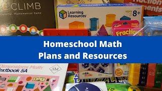 Homeschool Math 5th Grade Plans and Resources//Curriculum Picks, Manipulatives for 2021-2022