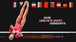 5 RARE Yet DIFFICULT Uneven Bars Dismounts