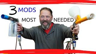 3 MOST NEEDED MODS for DIY Powder Coat Guns (Eastwood/Harbor Freight)