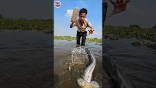 Unique Fishing Video | Challenge Fishing Video | #shorts #shortsfeed #challenge #funny #fishing