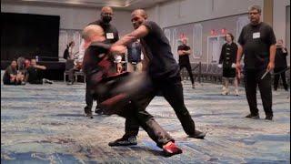 Championship Taijiquan Pushing Hands - ICMAC Moving Step Highlights