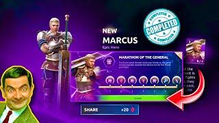 How to get MARCUS | How to Complete Marathon of the GENERAL | Shadow Fight 4 Arena