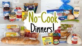 5 NO-COOK MEALS | Quick & EASY Tasty Summer Recipes for Hot Days! | Julia Pacheco