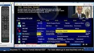 Beyonwiz T3 EPG Basic Information