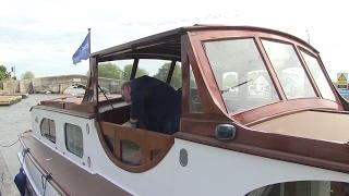 A 90-year-old cruiser returns to Norfolk Broads