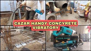 How To Use Handy Concrete Vibrator: Unboxing & Live Test