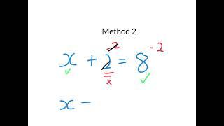 Solving Linear Equations -2 Methods JC OL